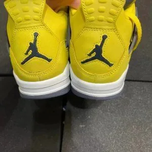 Nike | Shoes | Nouvelle Air Jordan 4 Retro Gs Lightning 47  display picture 3